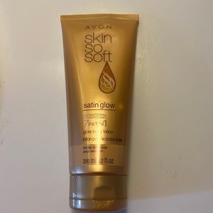 New bottle of Avon Satin Glow Body Lotion